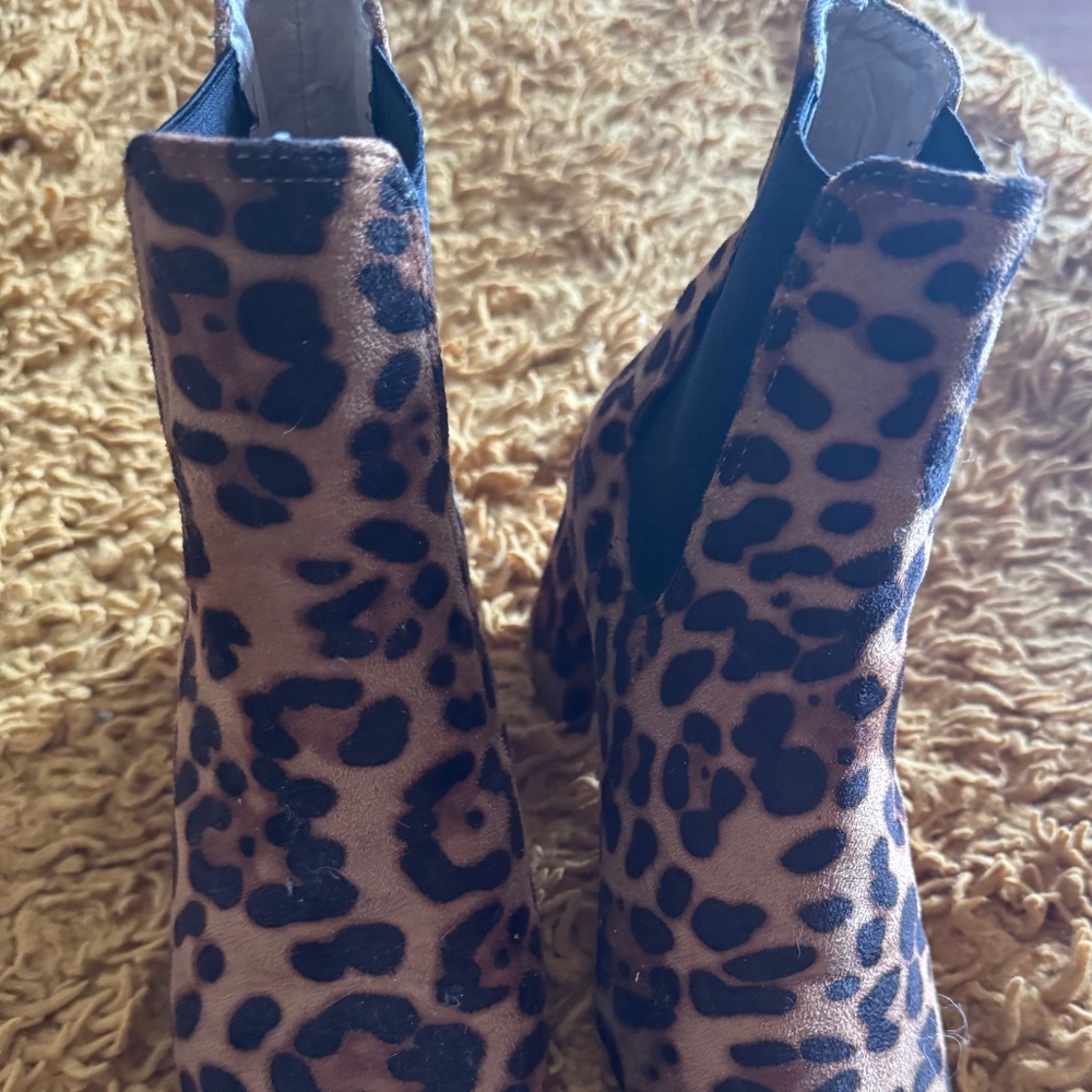 Cheetah boots